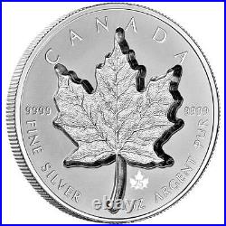 Canada 20 Dollar 2021-Maple Leaf-Super Incuse 1 Oz Silver Reverse Proof