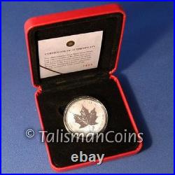 Canada 2004 Leo Lion Roman Zodiac Privy Mark $5 1 Oz Silver Maple Leaf BOX + CoA
