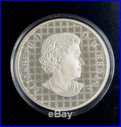 Canada 2014 10 oz. Pure Silver Coin $100 Majestic Maple Leaf RCM