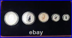 Canada 2014 Fine Silver Fractional Set The Maple Leaf PP in Capsule SP114462