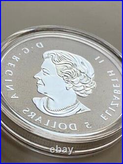 Canada 2015, Fine Silver Maple Leaf Fractional Set 5 Coins RCM