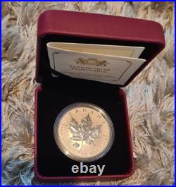 Canada 2016 $5 ANA California Privy Maple Leaf Silver Coin