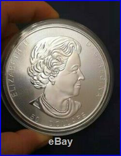 Canada 2017 10 oz 9999 Silver Maple Leaf Bullion Coin $50 BU
