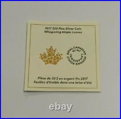 Canada 2017 3oz Gold-Plated Fine Silver Maple Leaf Coin Tarnished Coin PGA