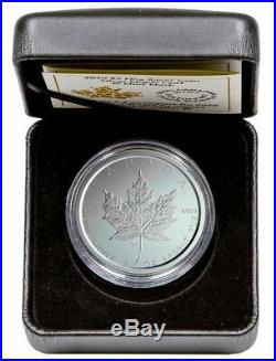 Canada 2020 W Mint Mark Burnished Finish Silver Maple Leaf Winnipeg 2020-W