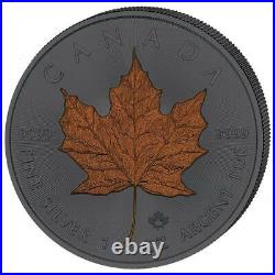 Canada 4 x 5 $2021 Maple Leaf-Four Seasons-set 4 OZ Silver ST