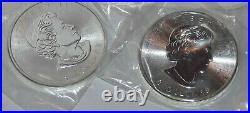 Canada-Maple Leaf 1.5 Oz Silver 2015 Silver Coin TOP Canada Silver 2 Pack