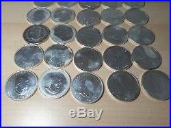 Canada Maple Leaf BU 5 Dollars. 9999 Silver Bulk lot of 26 Coins