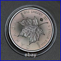 Canada Maple leaf 1 oz toning Silver coin Toned by Gump NO. 20230615 12