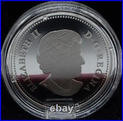 Canada Silver Coin 2011 Fine Silver $20 Wild Rose BOX + COA