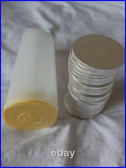 Canadian Maple 1oz Silver Coin x 25 in original Canadian Mint tube