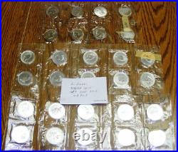 Canadian Maple Leaf (1989, 2001, 2002) RCM Blister Packaging, Original 28 Coins