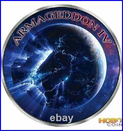 GRIM REAPER Death Maple Leaf Armageddon IV 1 Oz Silver Coin 5$ Canada 2021
