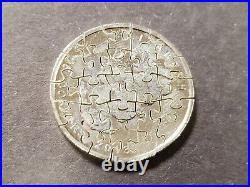 Jigsaw Puzzle Piece Coin Cut-Out 2013.999 1 oz Silver Canada Maple Leaf Z1416