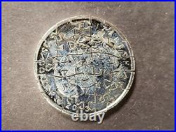 Jigsaw Puzzle Piece Coin Cut-Out 2013.999 1 oz Silver Canada Maple Leaf Z1416