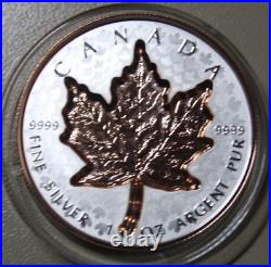 Kanada-Canada Maple 20 Dollar 2022 F6732 Silver 1 OZ Ultra Super Incuse Gildet