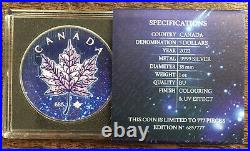 Limited Canada 2022 Maple Leaf 1oz. 9999 Silver Coin Artificial Intelligence