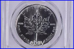 MS69 1995 Canada 5 Dollar Maple Leaf 1 Oz Silver PCGS Blue Label