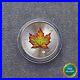 Maple Leaf 2018 Canada Canada 1 oz Silver Silver Colored Colored RARE