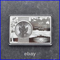 Maple Leaf Maple Leaf Canada 2018 Silver Silver in 3OZ Bar Bars CASE ONLY 5000