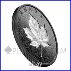 Maple Leaves In Motion $50 5oz Canada 2024