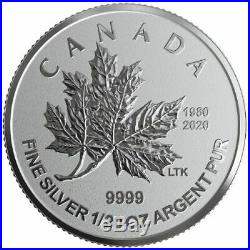 O Canada 2020 Fine Silver Maple Leaf Fractional Set Royal Canadian Mint