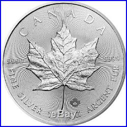 Presale Lot of 25 2020 $5 Silver Canadian Maple Leaf 1 oz Brilliant Uncircul