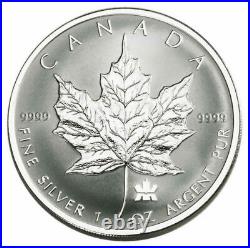 RCM Privy Mark 2004 Canada Silver Maple Leaf Fractional Set