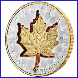 Super Incuse Silver Maple Leaf 2024 $20 1 oz Silver NGC PF70 FDOI