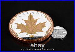 The 2021 5oz Silver Proof Maple Leaf from The Royal Canadian Mint