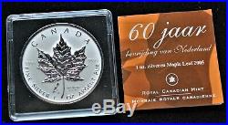 Tulip Privy Mark 2005 Canada 1 oz. Silver Maple Leaf